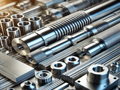 DALLE 2025-03-29 104025 - A detailed close-up of aluminum alloy materials used in aerospace and industrial applications The image features aluminum alloy rods sheets and mac DALLE 2025-03-29 104025 - A detailed close-up of aluminum alloy materials used in aerospace and industrial applications The image features aluminum alloy rods sheets and mac